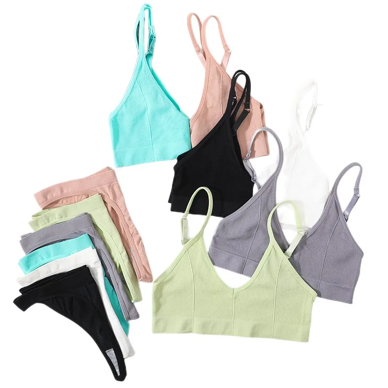 Women's Seamless Bra Set Sexy  - Cotton Bra Everyday review and price